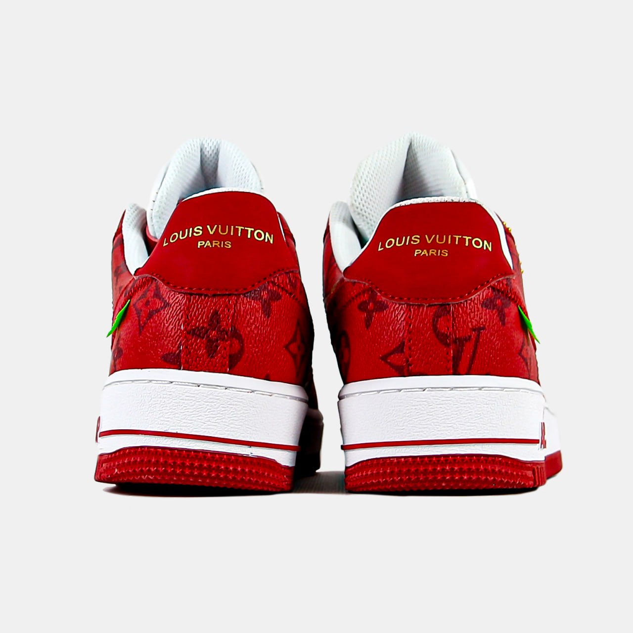 Nike Air Force 1 Low By Virgil Abloh White Red LV