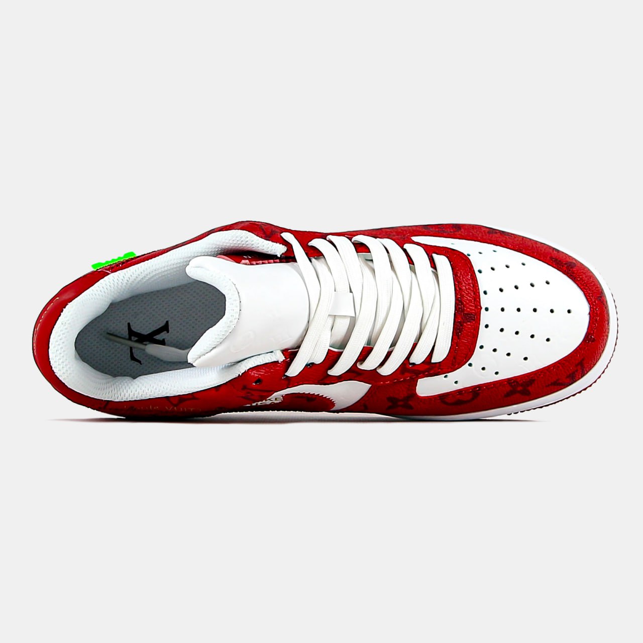 Nike Air Force 1 Low By Virgil Abloh White Red LV