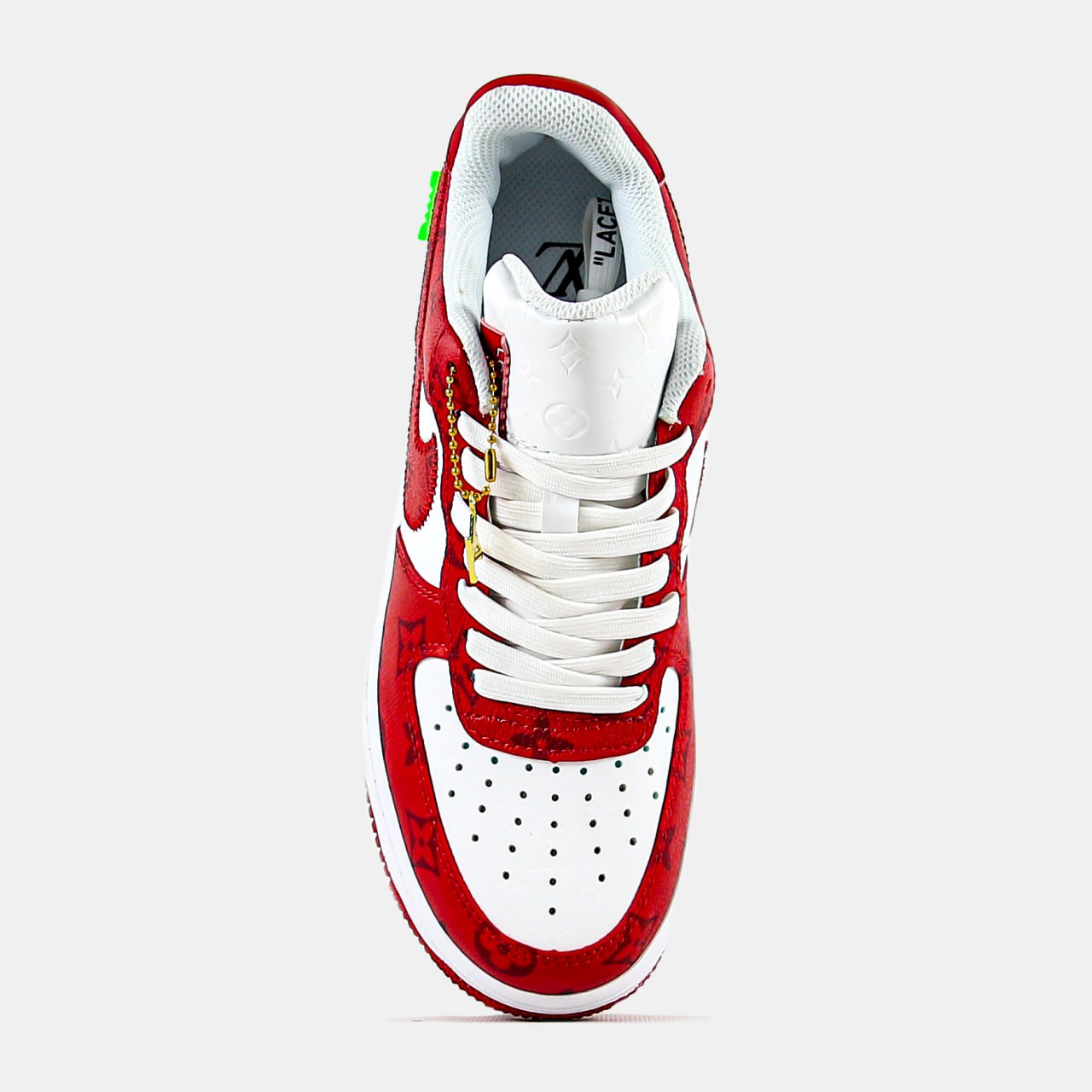 Nike Air Force 1 Low By Virgil Abloh White Red LV