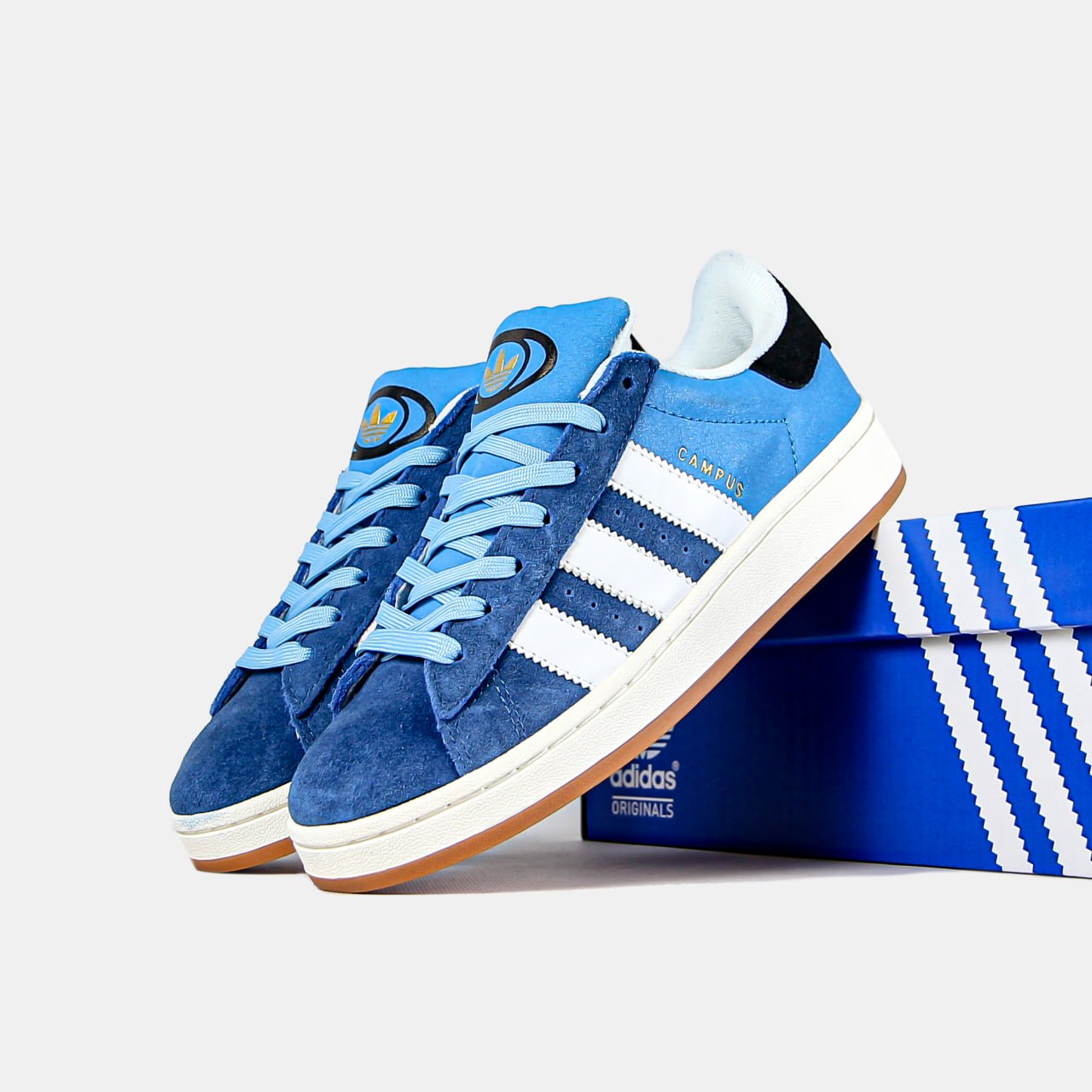 Adidas Campus Bright Blue White