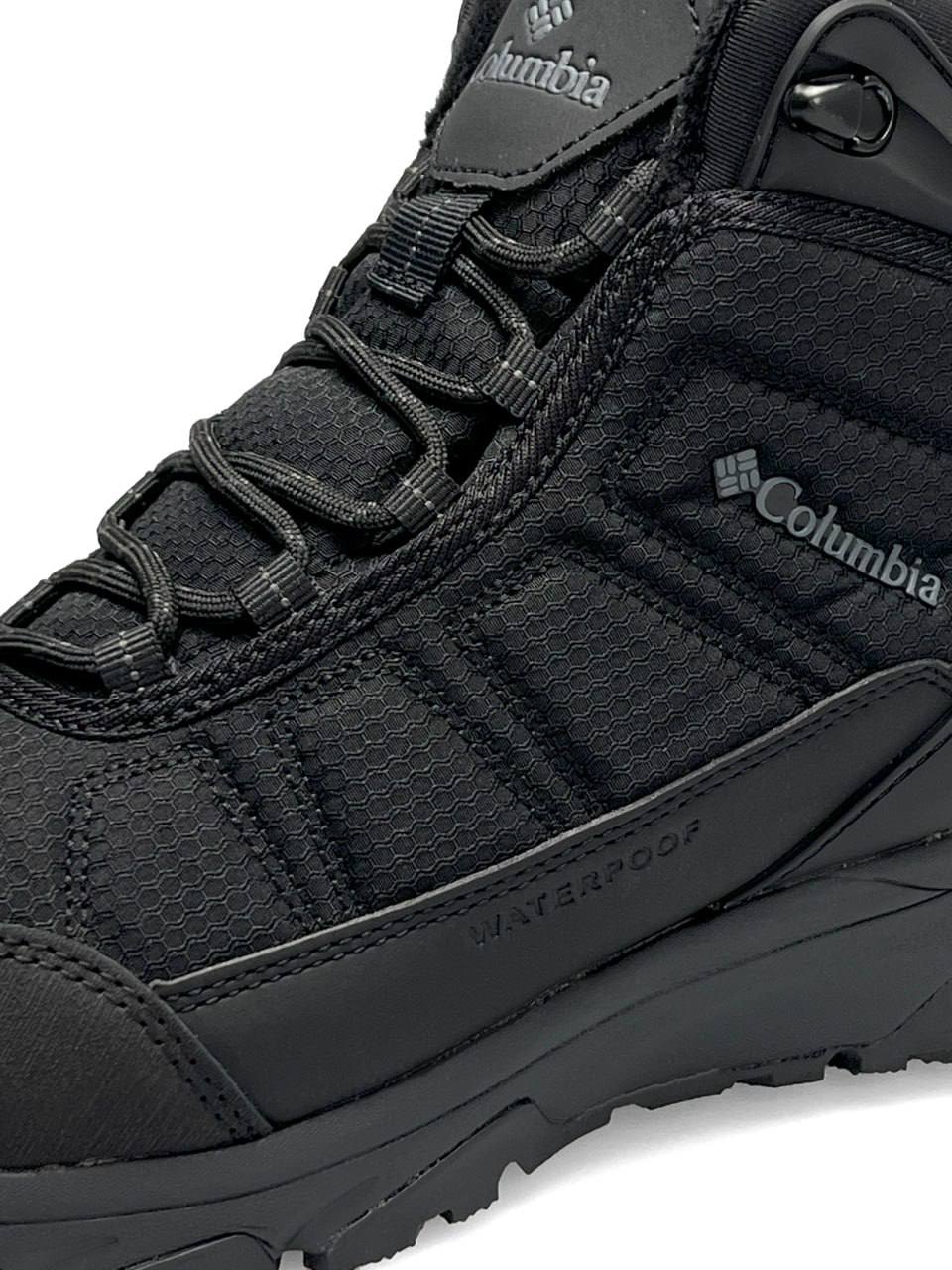 Columbia Firecamp High All Black Fur