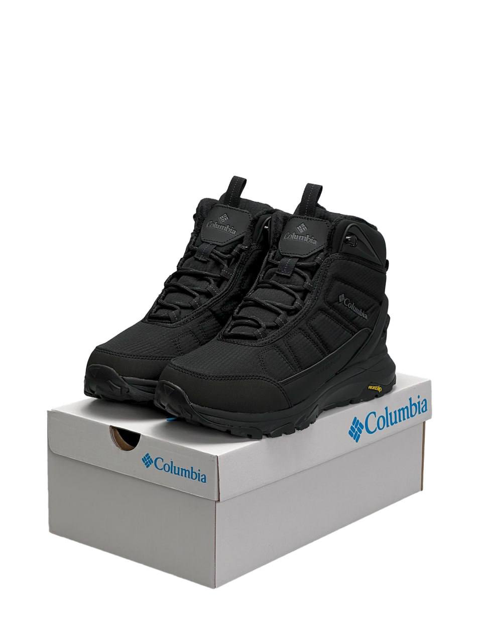 Columbia Firecamp High All Black Fur