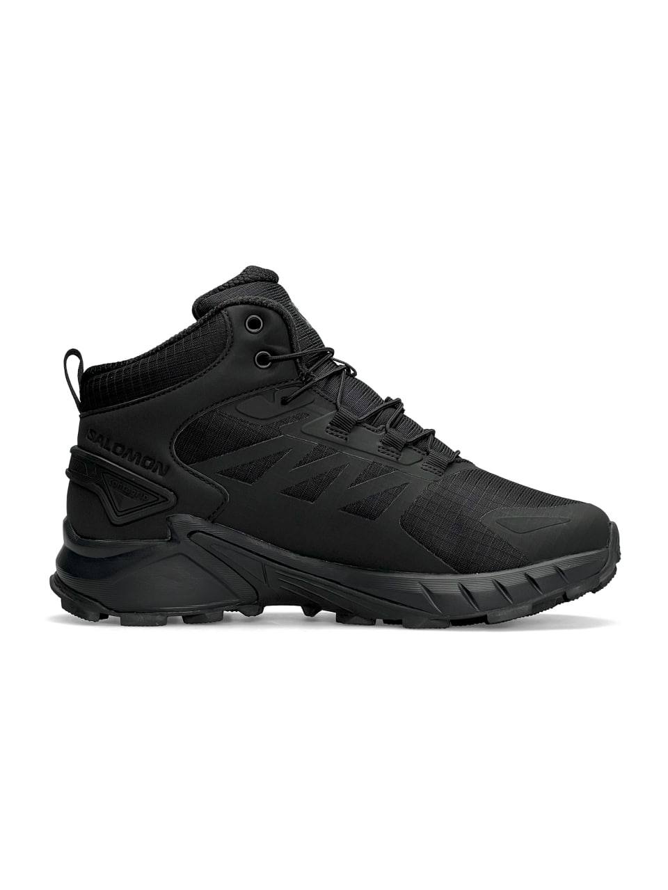 Salomon Gore-Tex High All Black Fur