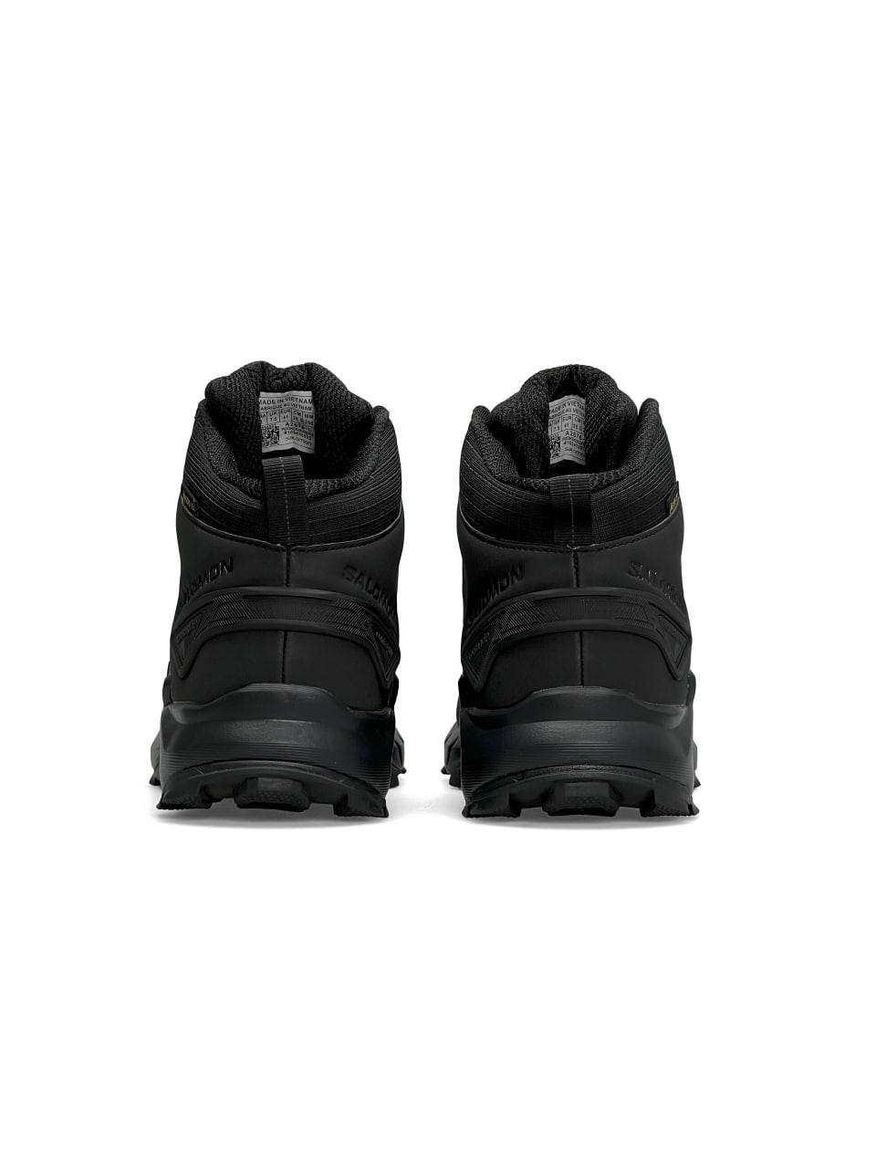 Salomon Gore-Tex High All Black Fur