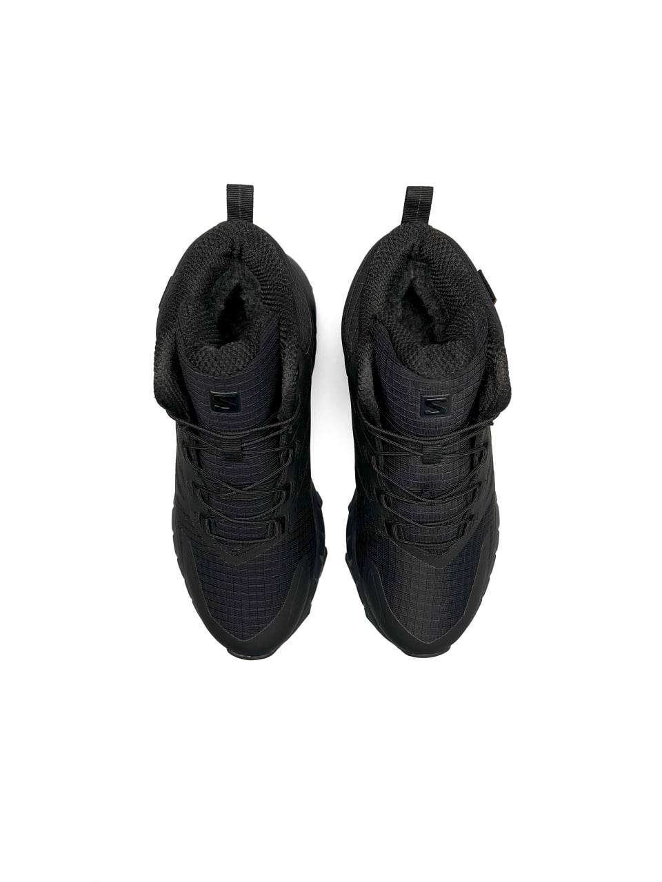 Salomon Gore-Tex High All Black Fur