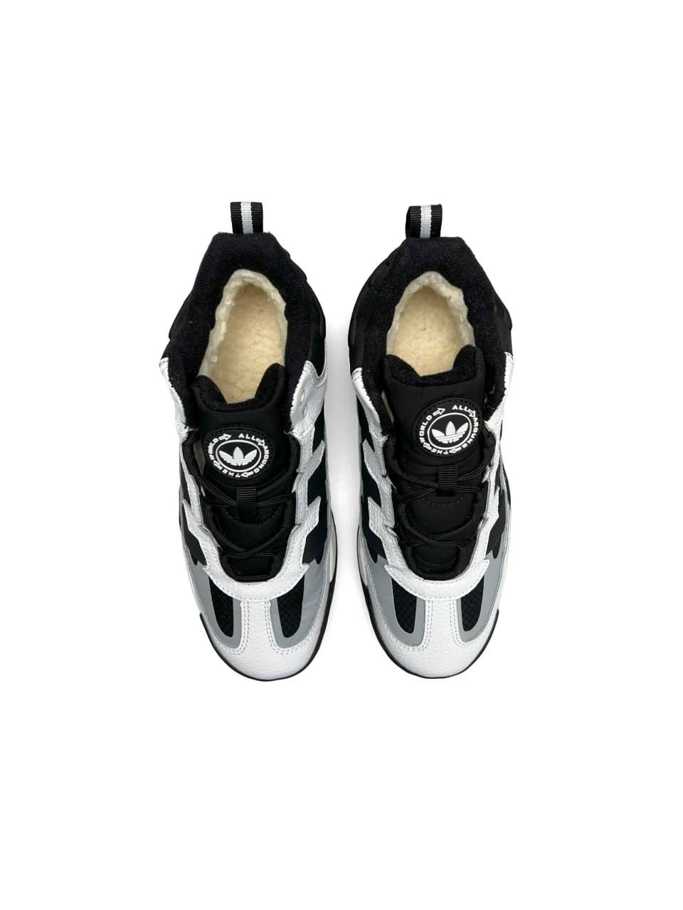 Adidas Niteball High White Black Fur