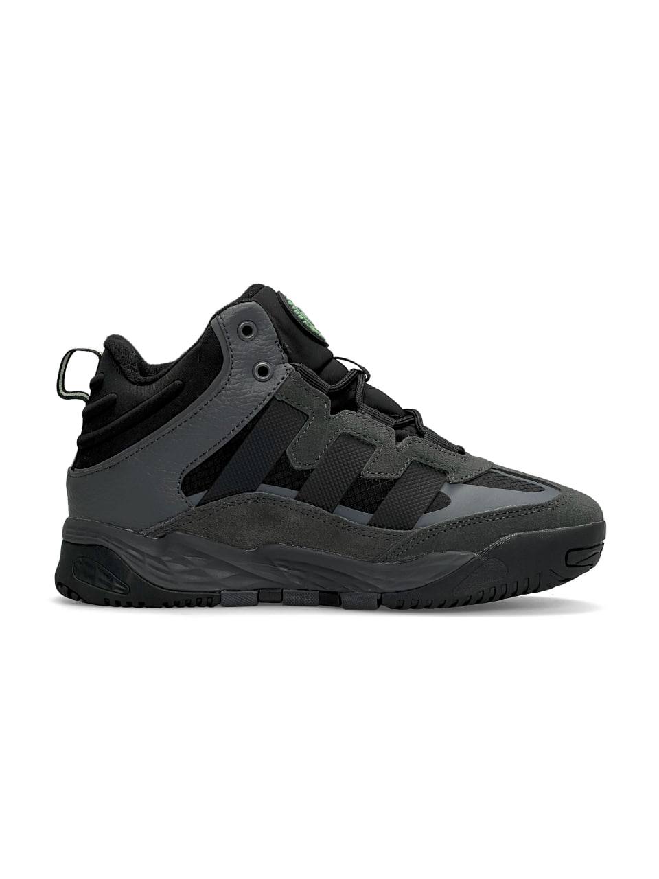 Adidas Niteball High Grey Black Fur