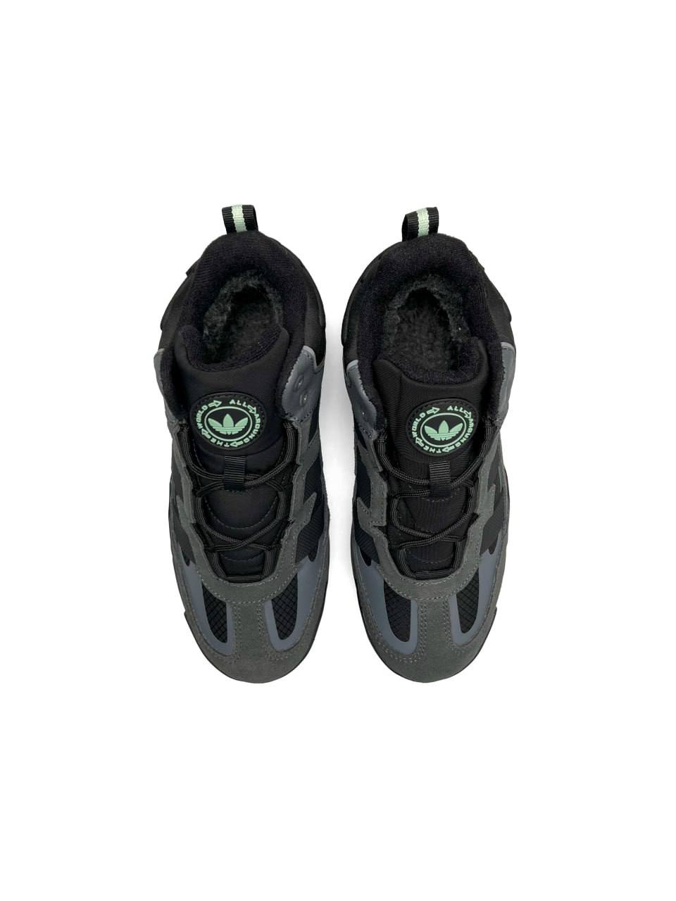 Adidas Niteball High Grey Black Fur