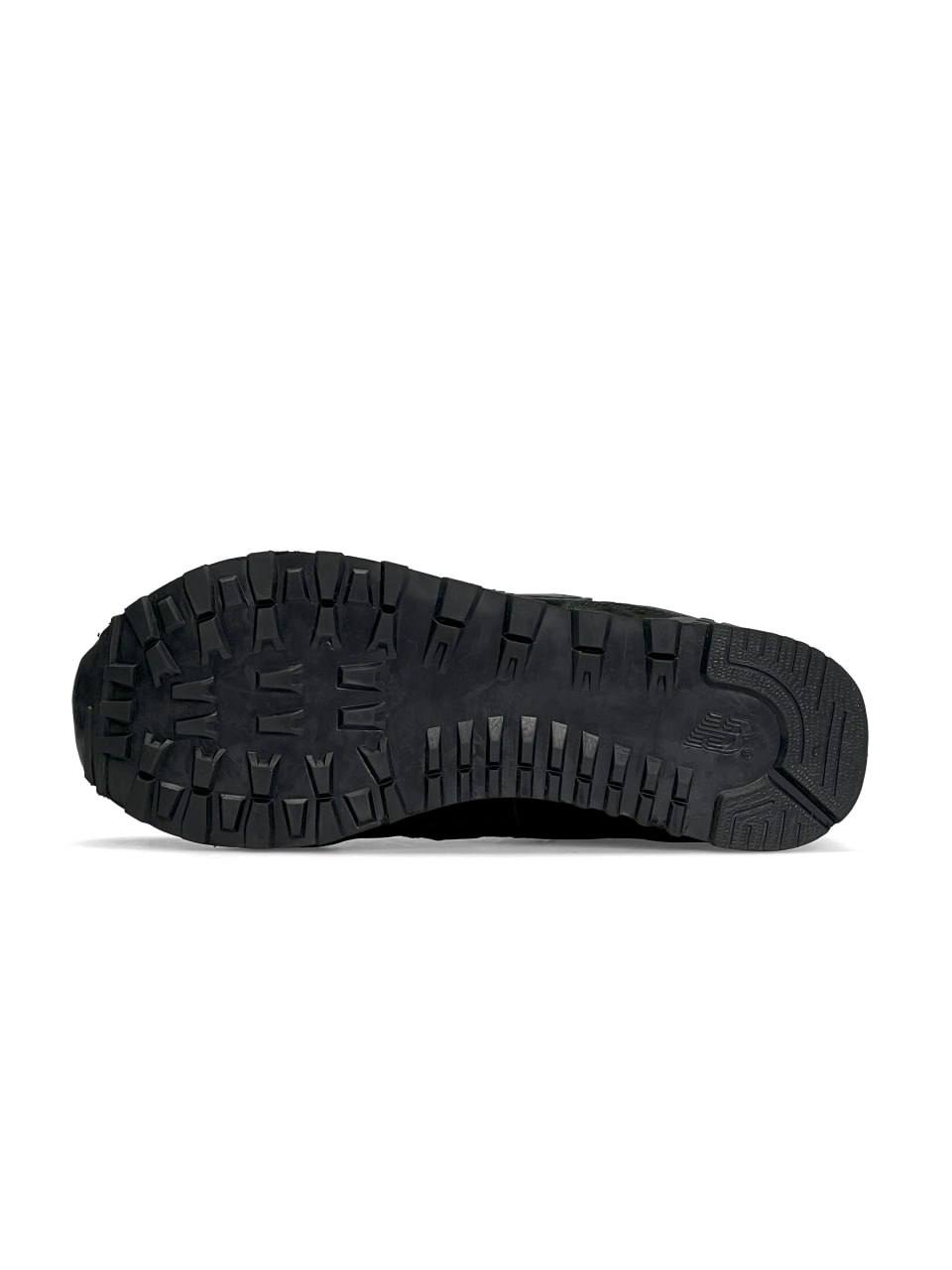 New Balance 574 All Black Fur
