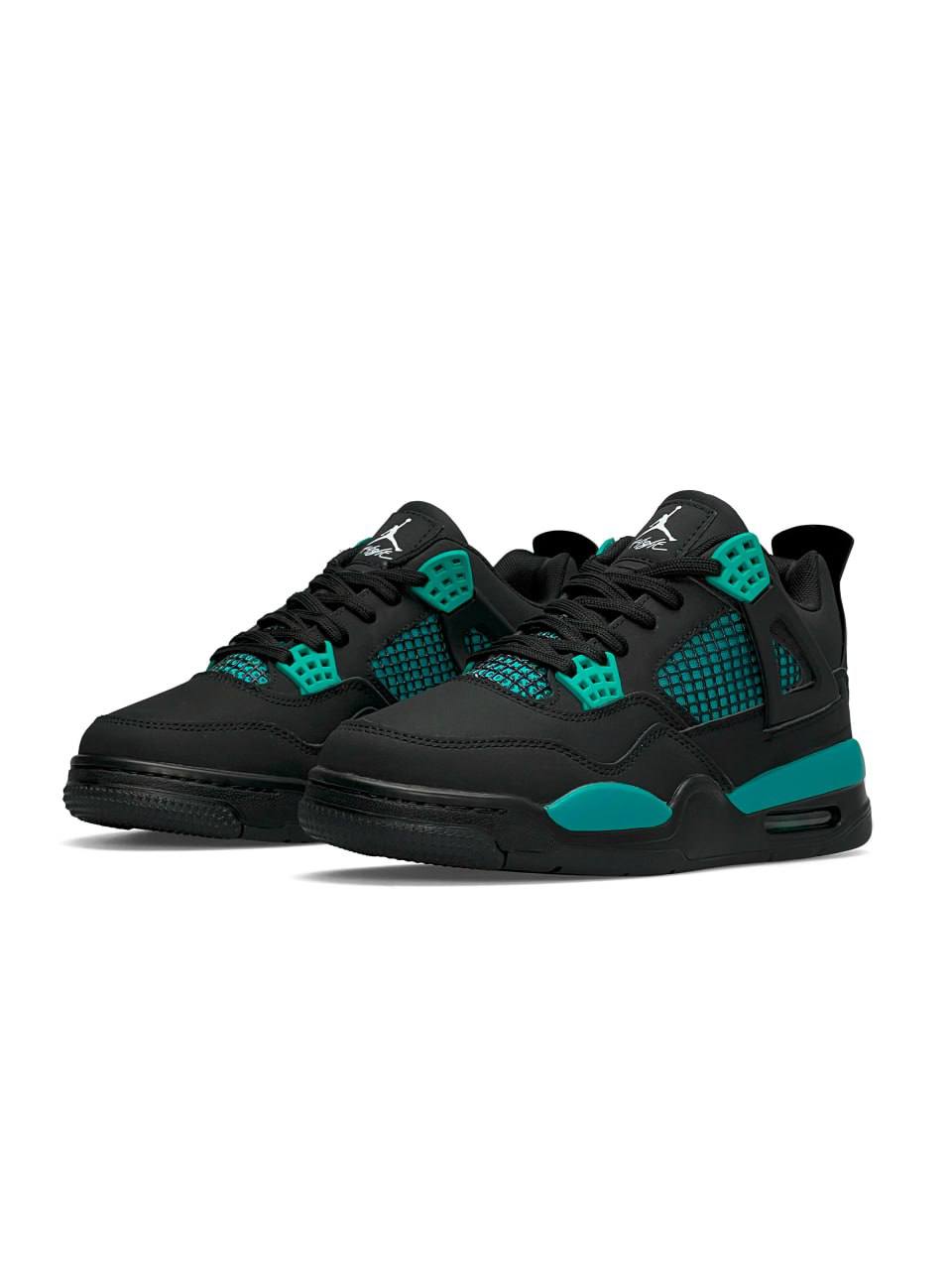 Nike Air Jordan 4 Retro Black Mint Fur