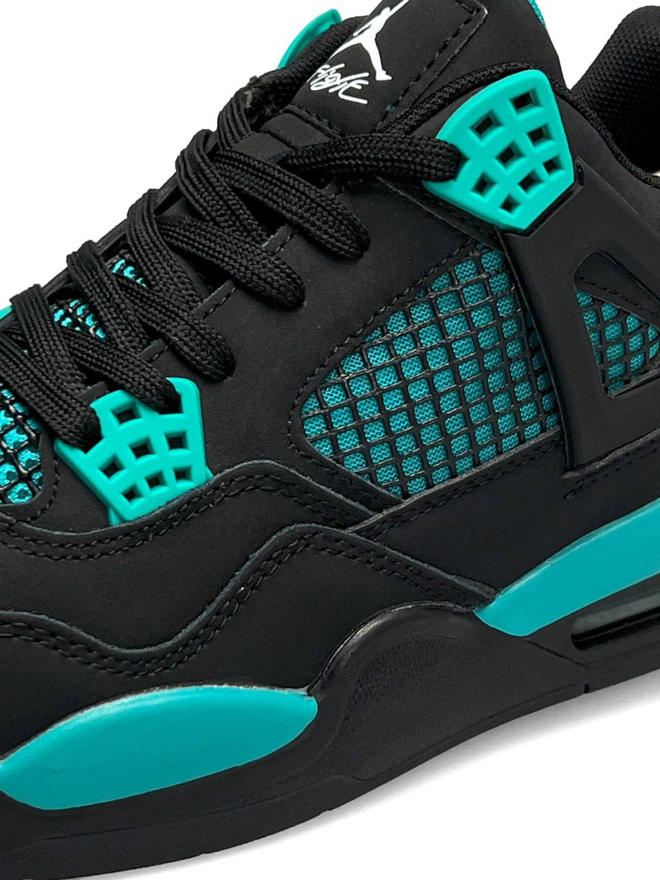 Nike Air Jordan 4 Retro Black Mint Fur