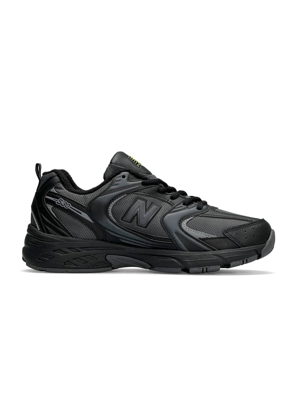New Balance 530 Fleece Termo Dark Grey Black Green