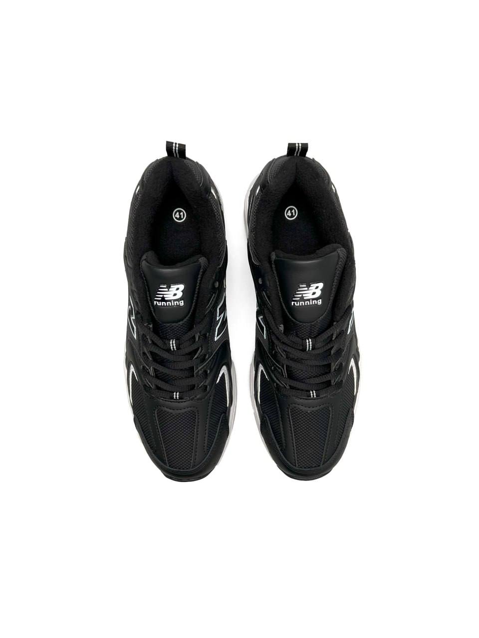 New Balance 530 Fleece Termo Dark Black White