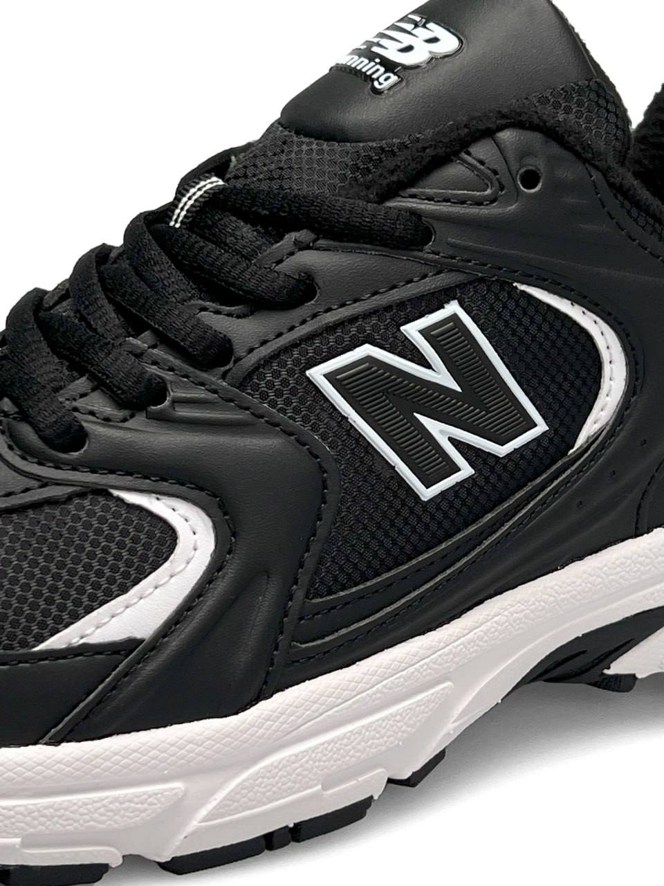 New Balance 530 Fleece Termo Dark Black White