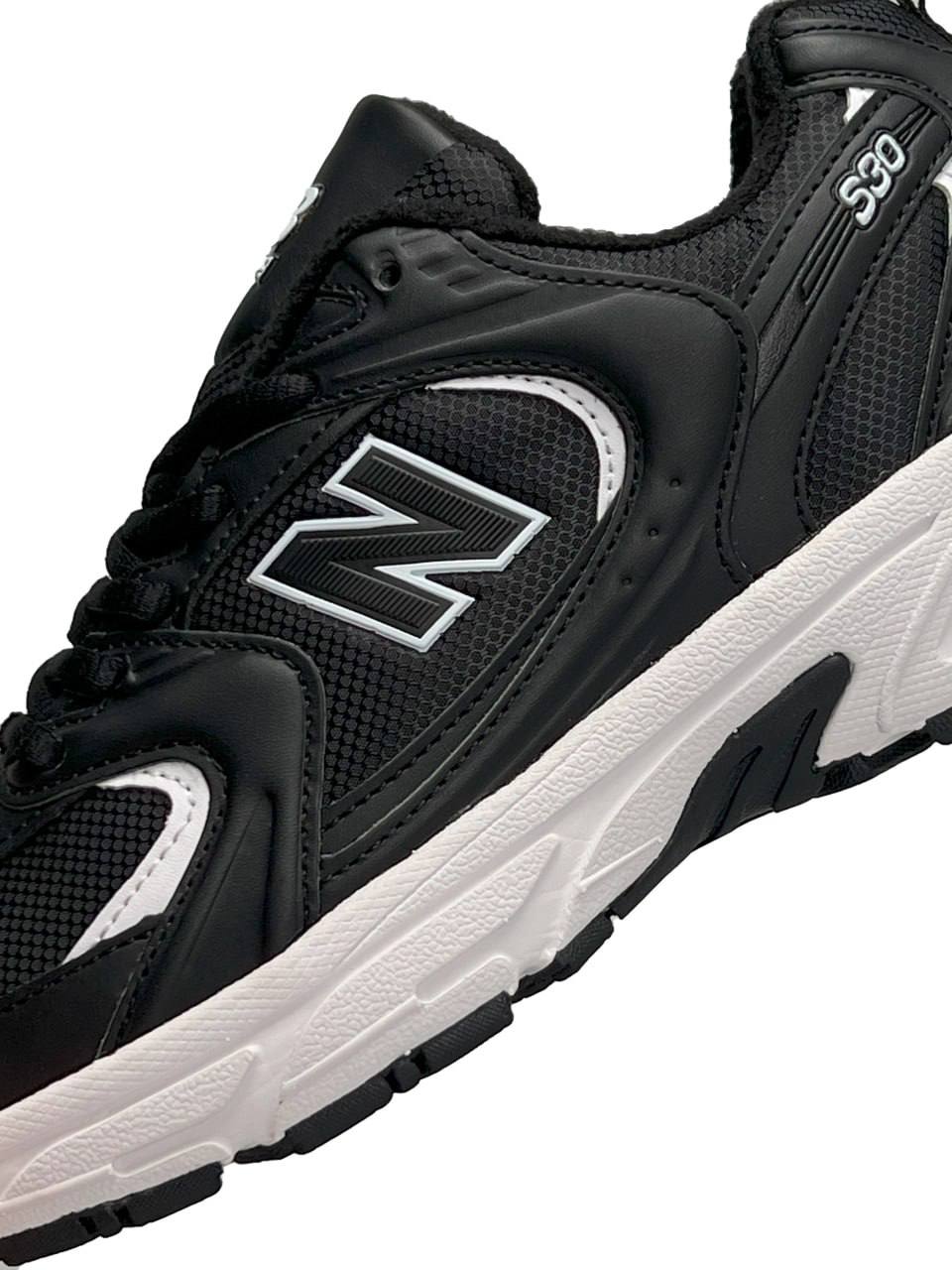 New Balance 530 Fleece Termo Dark Black White