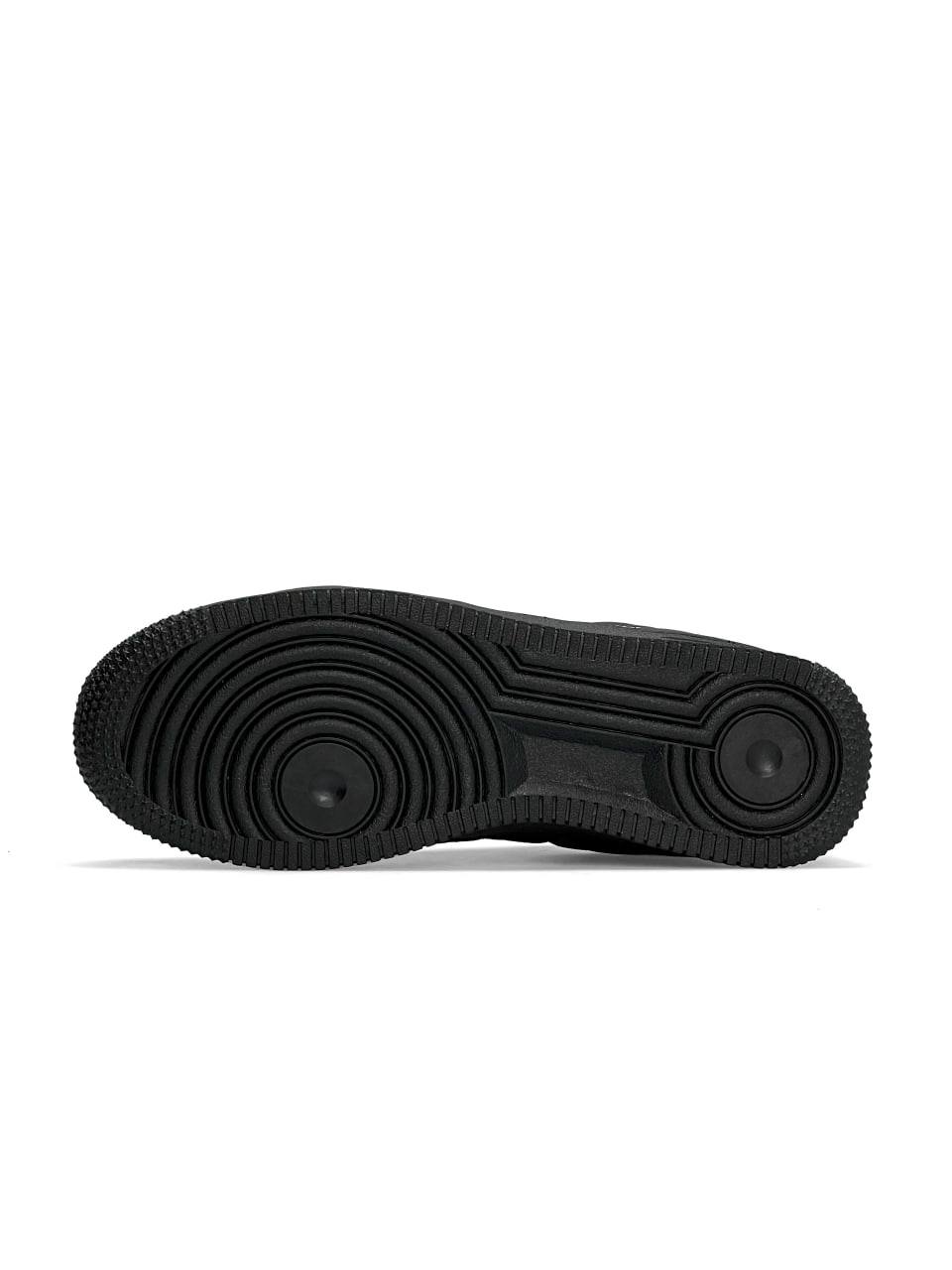 Nike Air Force 1 Yin Yang Fleece Termo All Black White