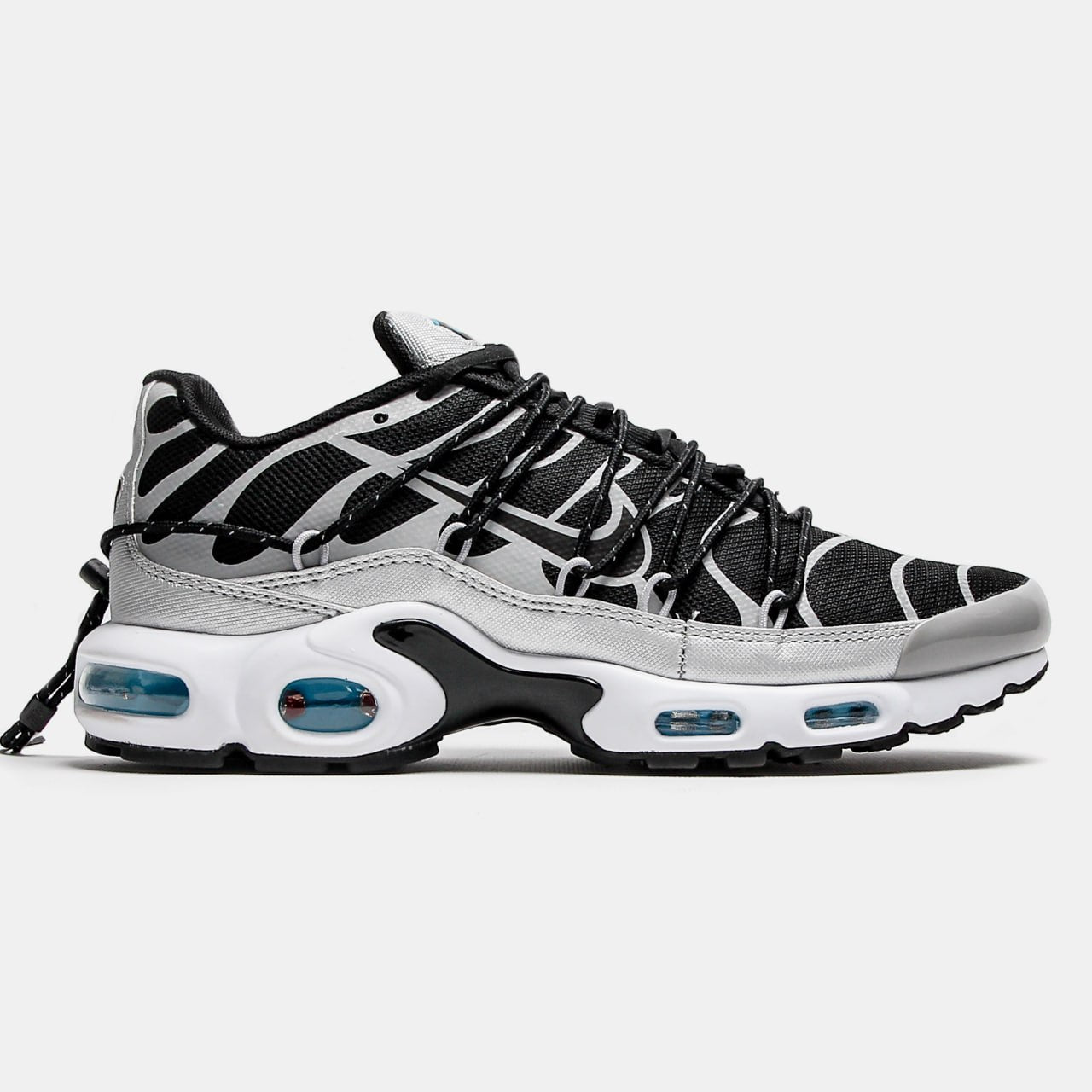 Nike Air Max TN Plus Lace Toggle Black Grey