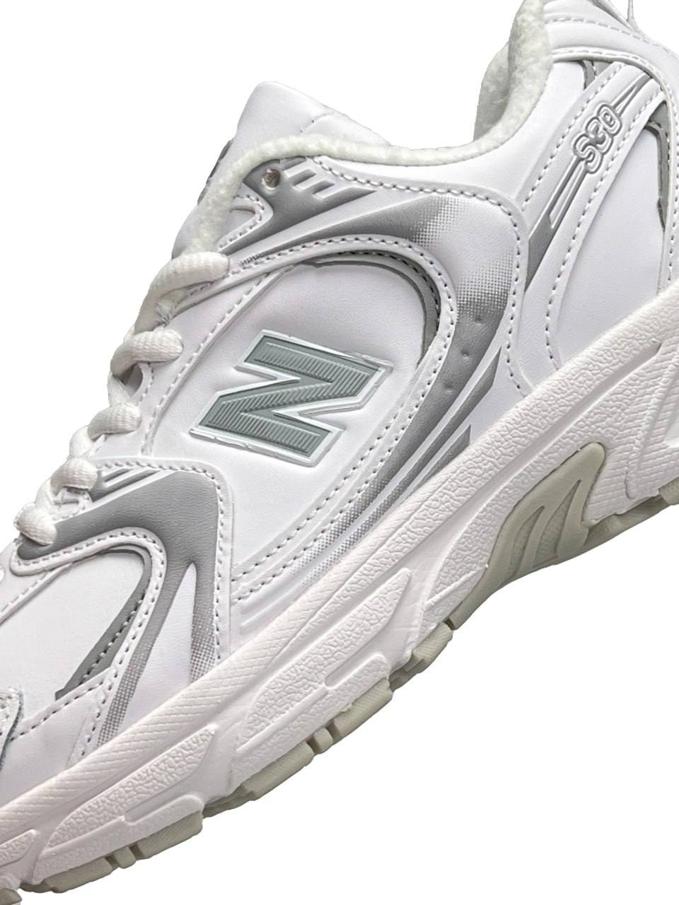 New Balance 530 Fleece Termo White Silver