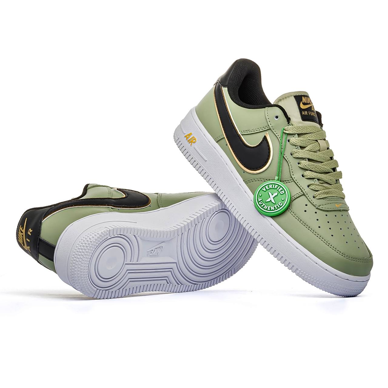 Nike Air Force 1 LV8 Olive Gold Black