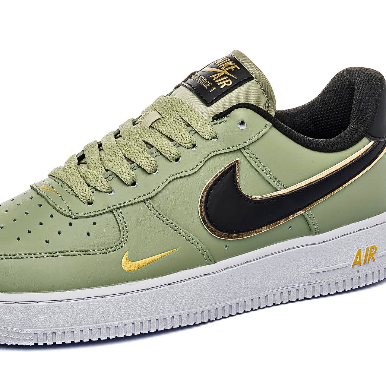 Nike Air Force 1 LV8 Olive Gold Black