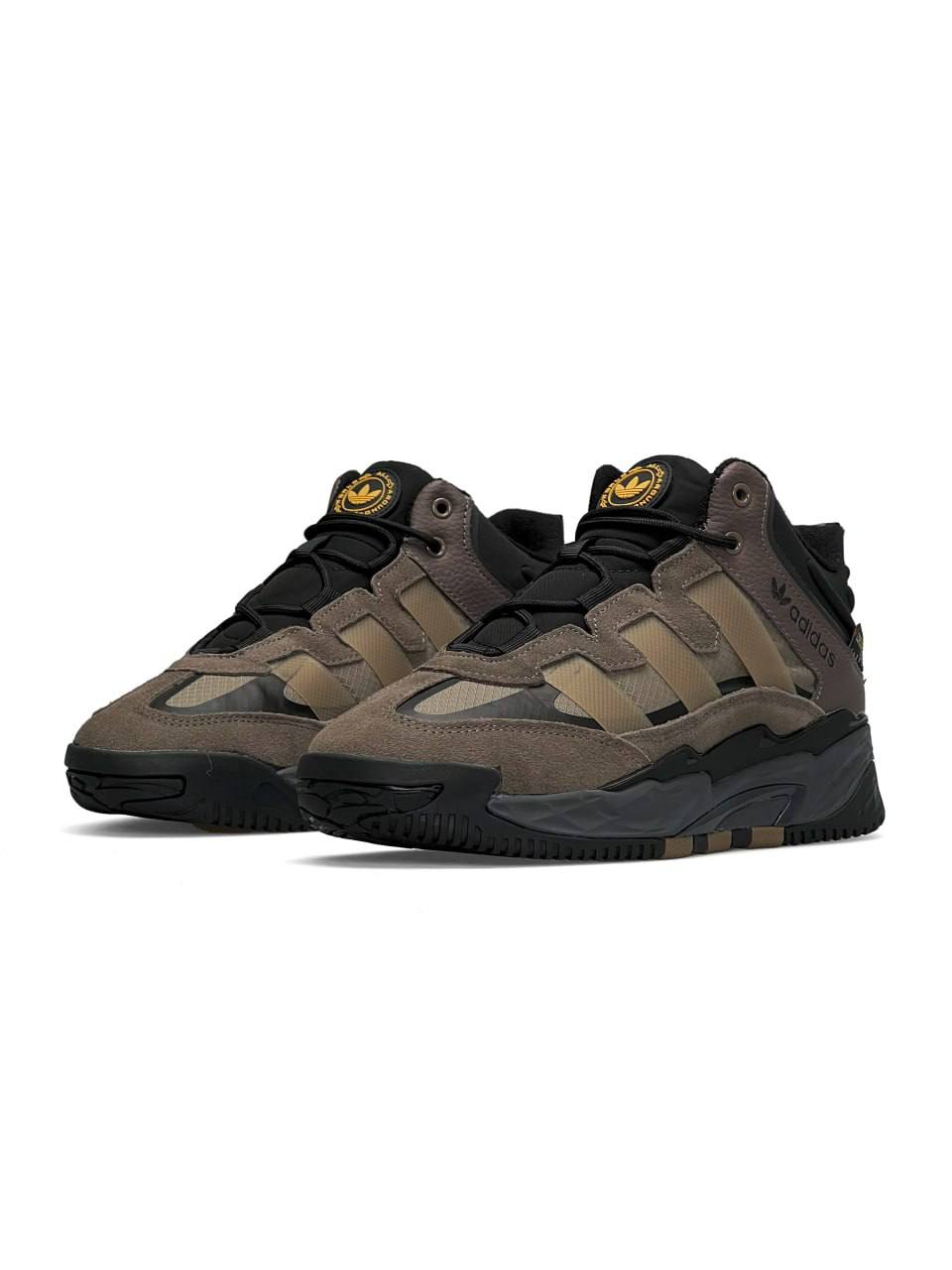 Adidas Niteball High Brown Fur
