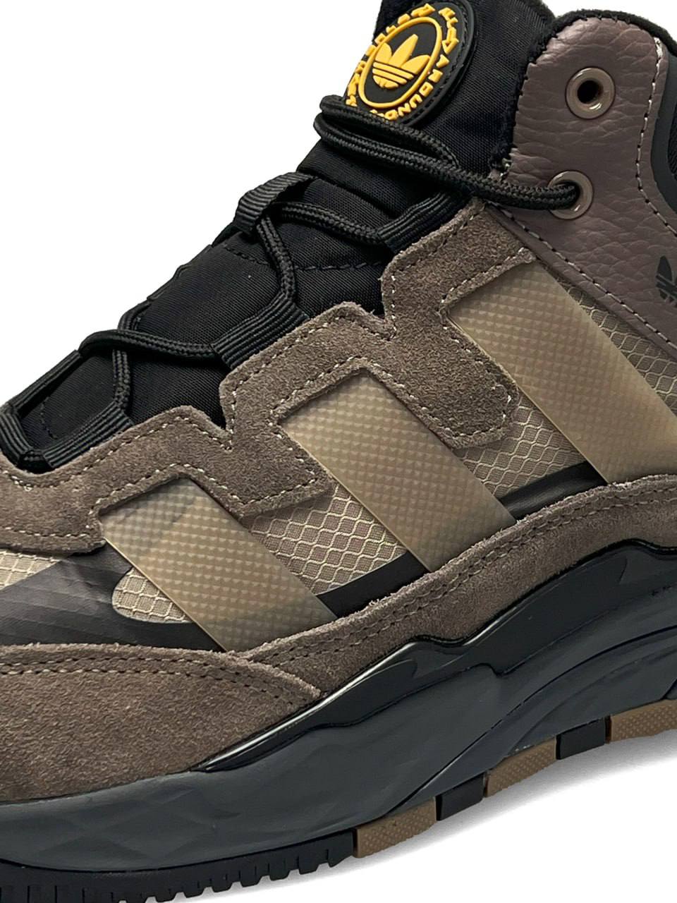 Adidas Niteball High Brown Fur
