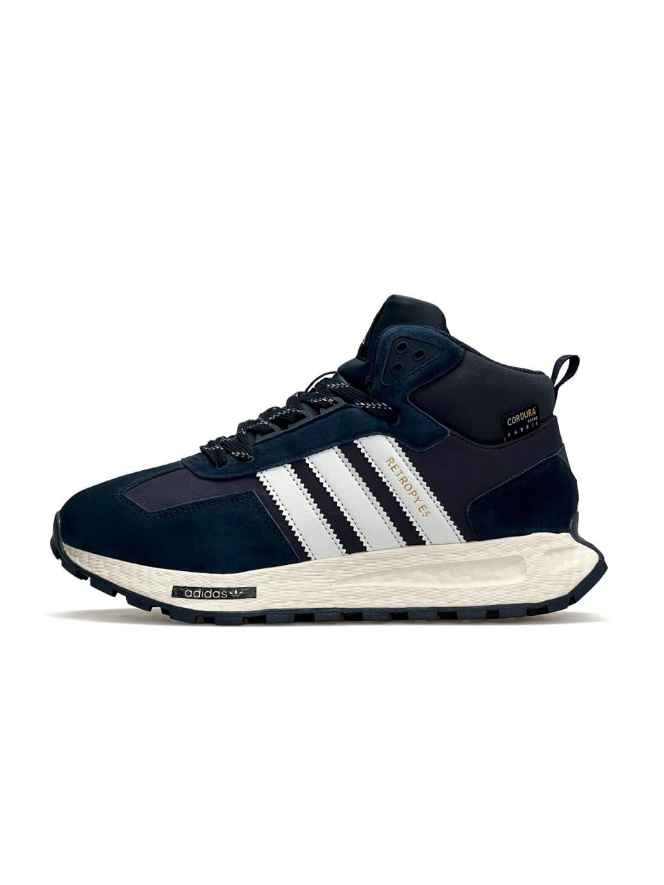 Adidas Retropy E5 Navy White Fur
