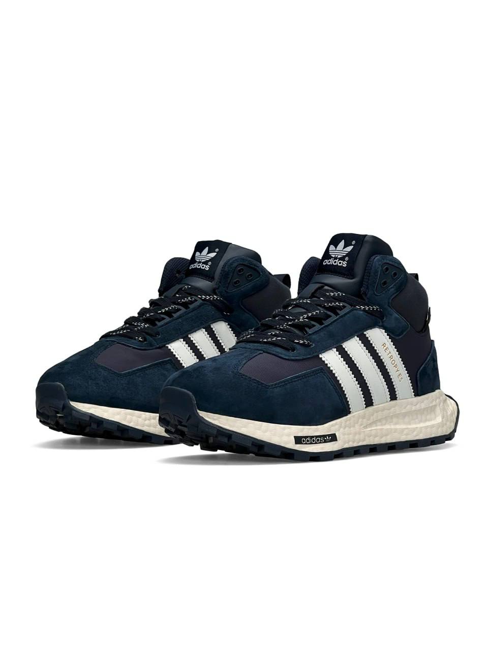 Adidas Retropy E5 Navy White Fur