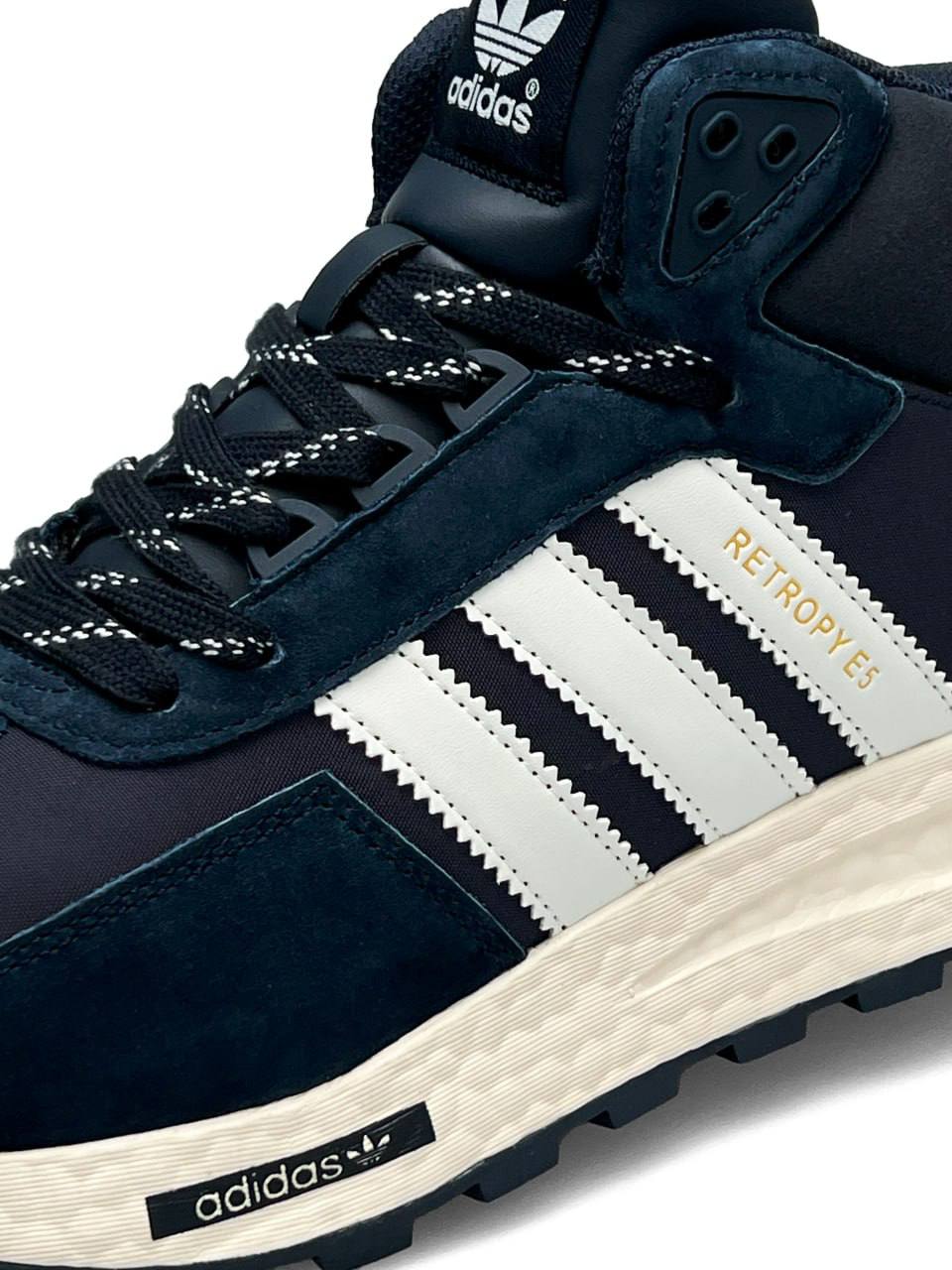 Adidas Retropy E5 Navy White Fur