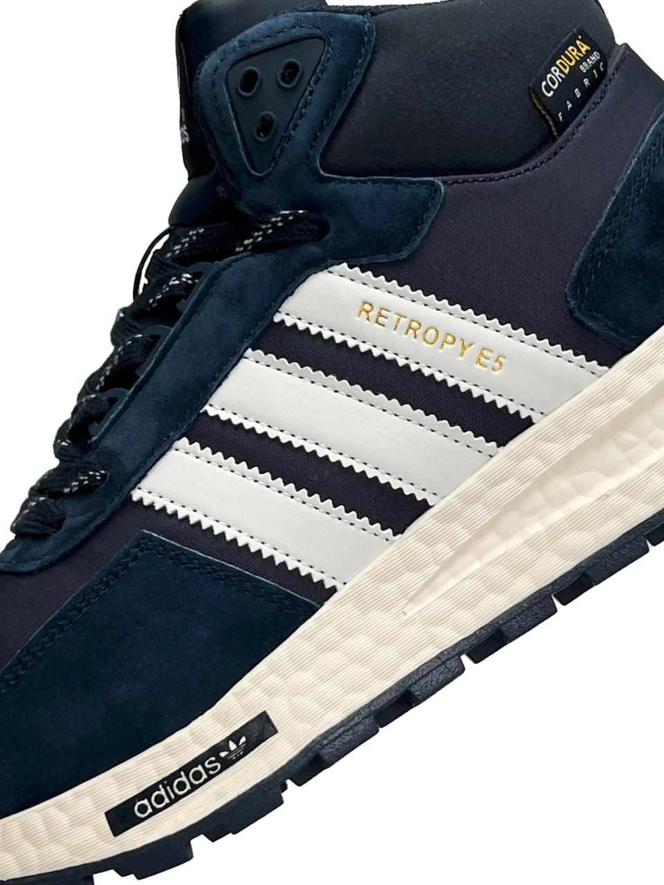 Adidas Retropy E5 Navy White Fur