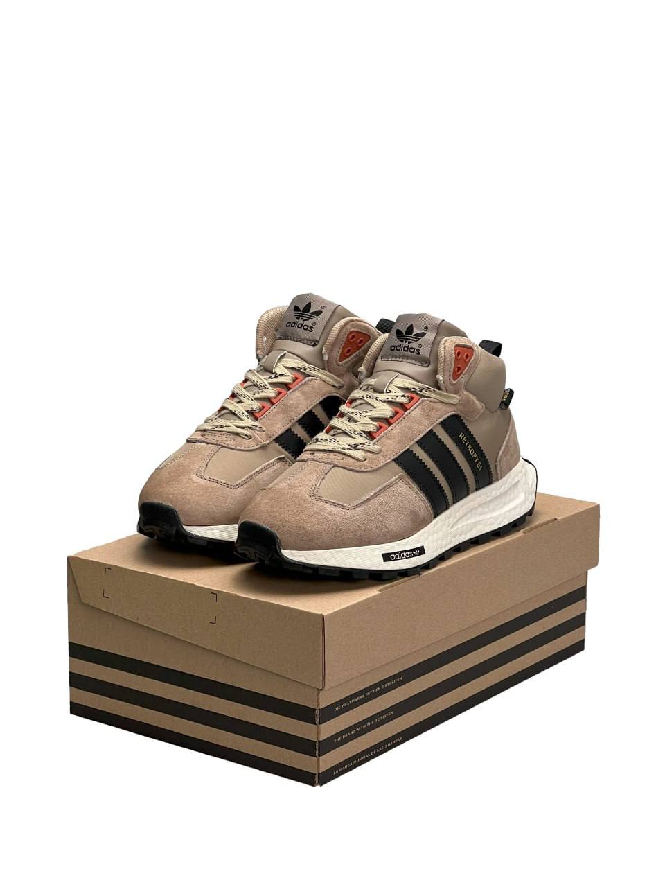 Adidas Retropy E5 Sand Black Fur