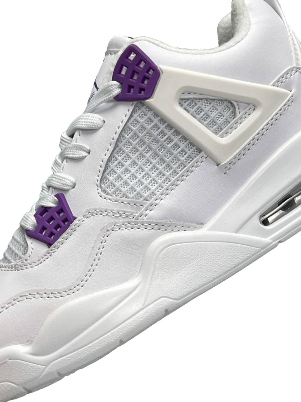 Nike Air Jordan 4 Retro Fleece Termo White Purple