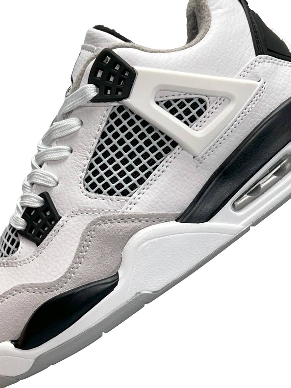 Nike Air Jordan 4 Retro Fleece Termo White Light Gray