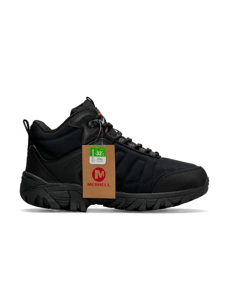 Merrell Cordura Black Orange Fur