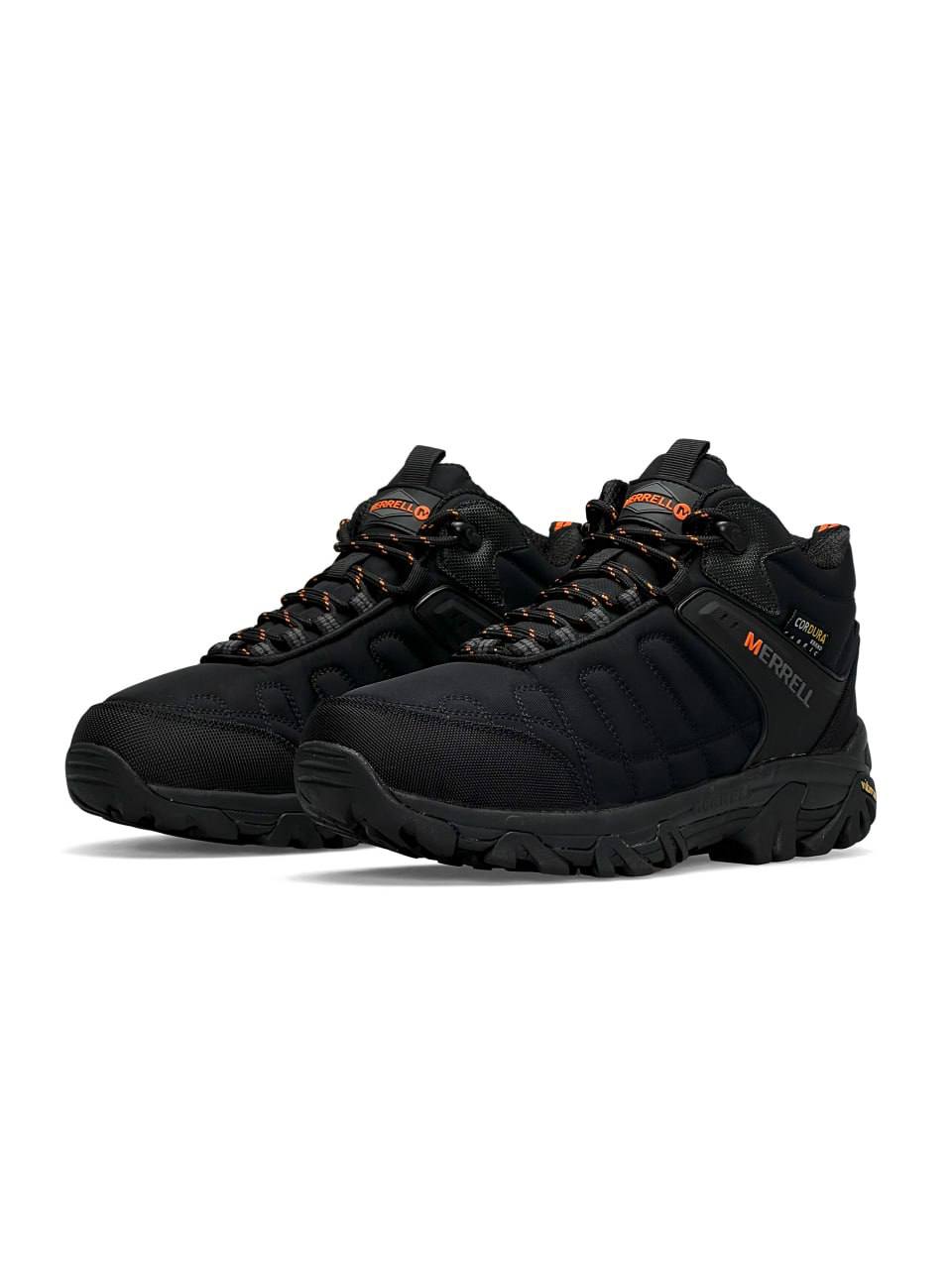 Merrell Cordura Black Orange Fur