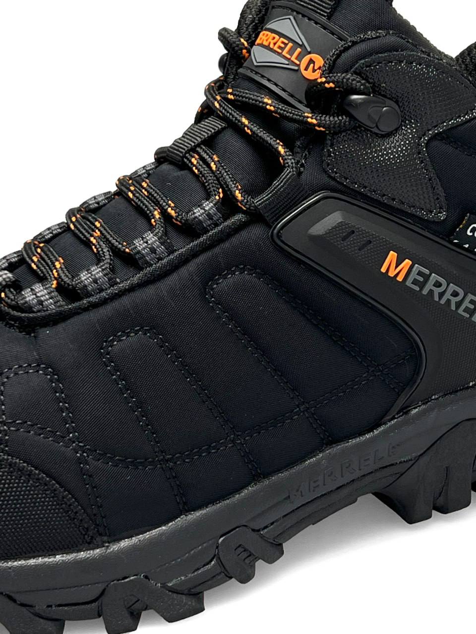 Merrell Cordura Black Orange Fur
