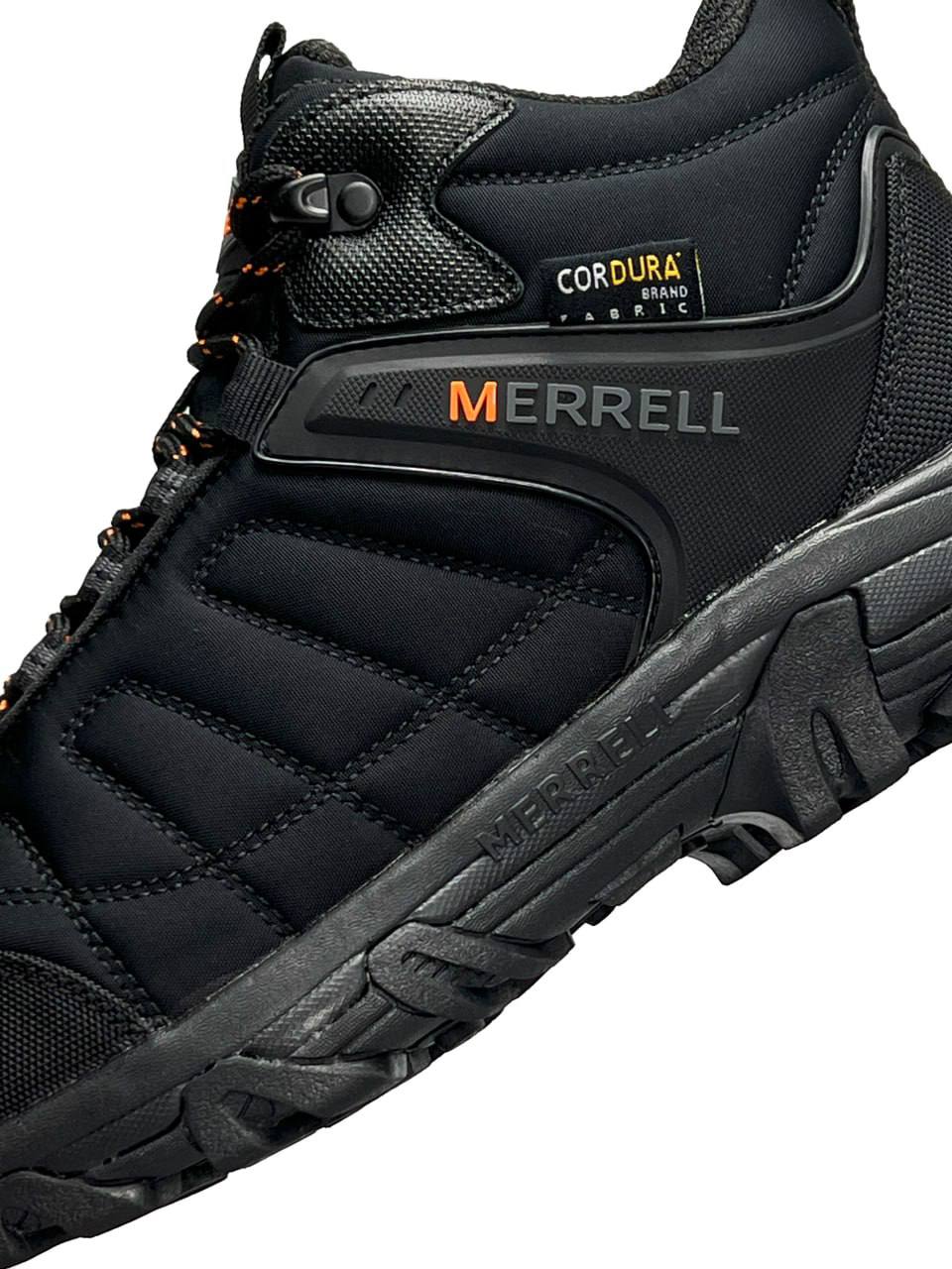 Merrell Cordura Black Orange Fur