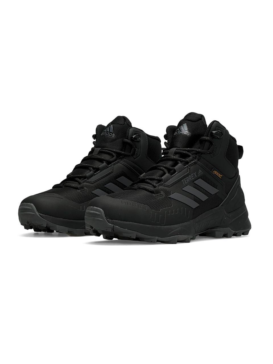 Adidas Terrex Swift R Gore Tex Fur Black Grey