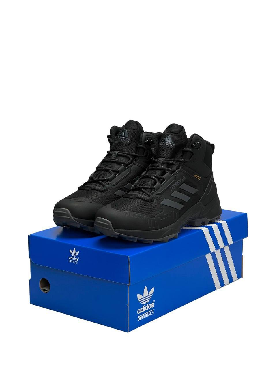 Adidas Terrex Swift R Gore Tex Fur Black Grey