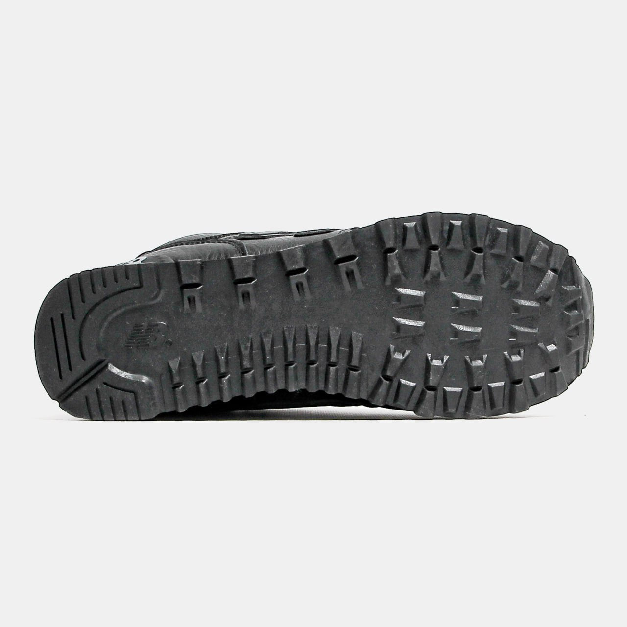 New Balance 574 High Black Leather
