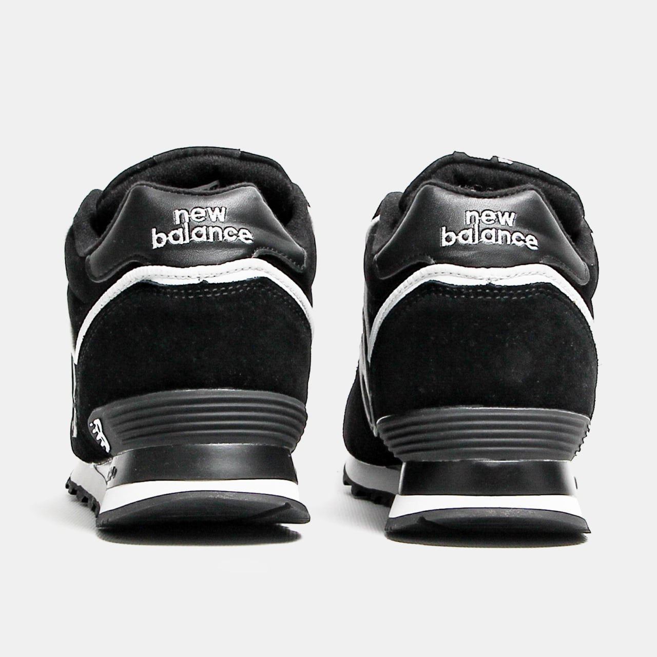 New Balance 574 High Black White