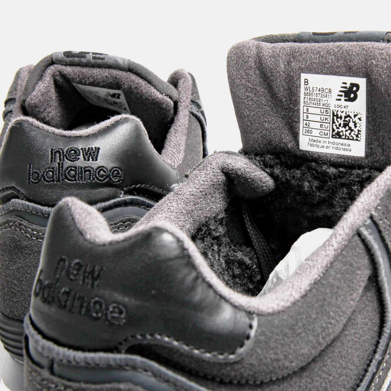 New Balance 574 High Grey