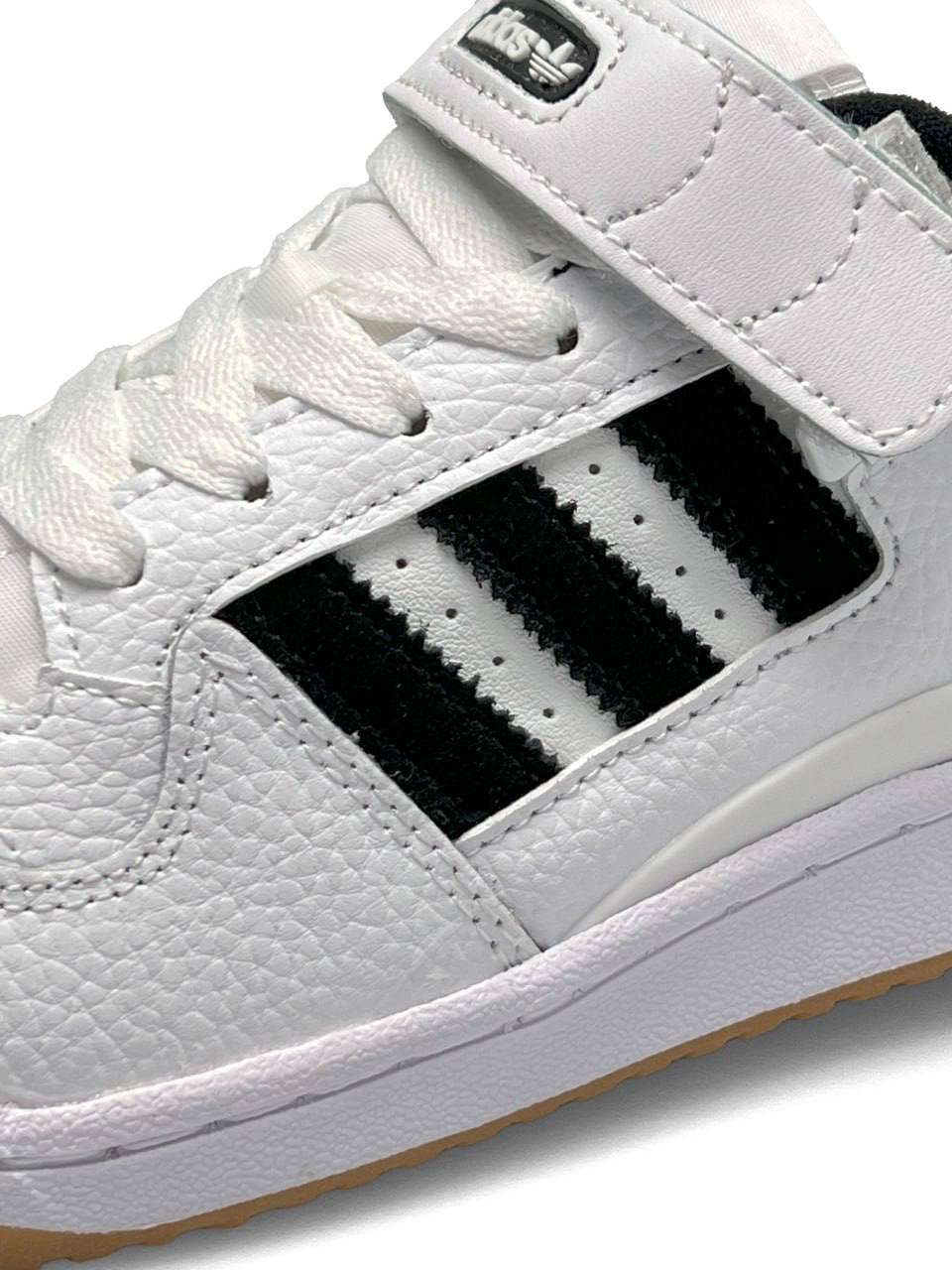 Adidas Forum Low New White Black Gum