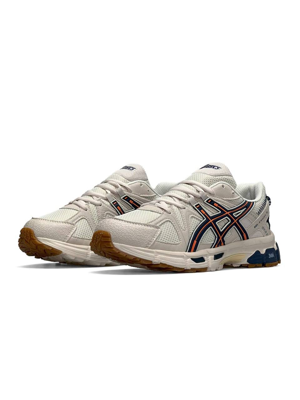 Asics Gel-Kahana 8 Beige Navy Orange