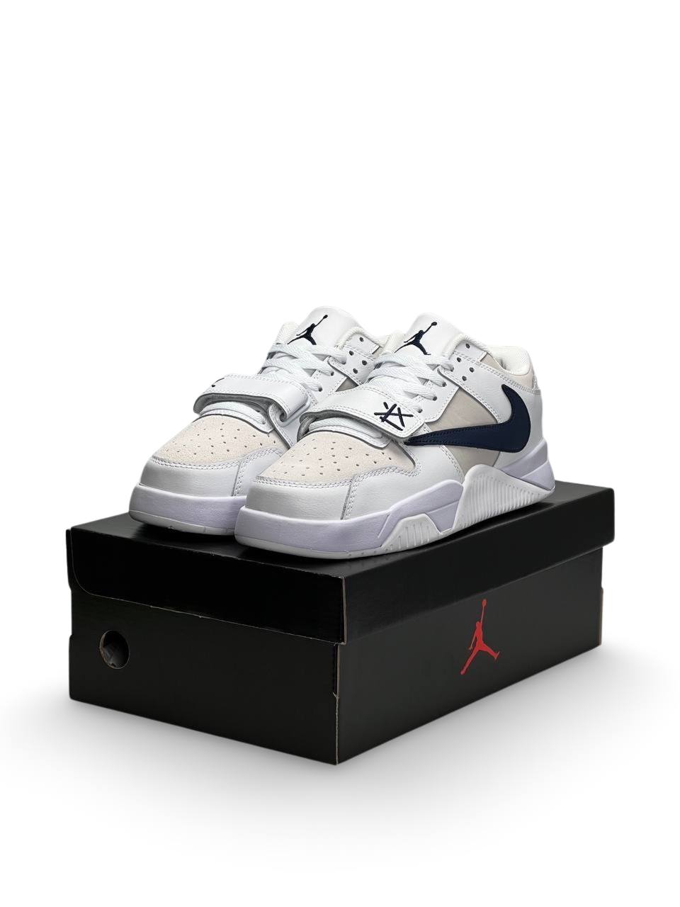 Nike Air Jordan x Travis Scott Cut The Check White Navy