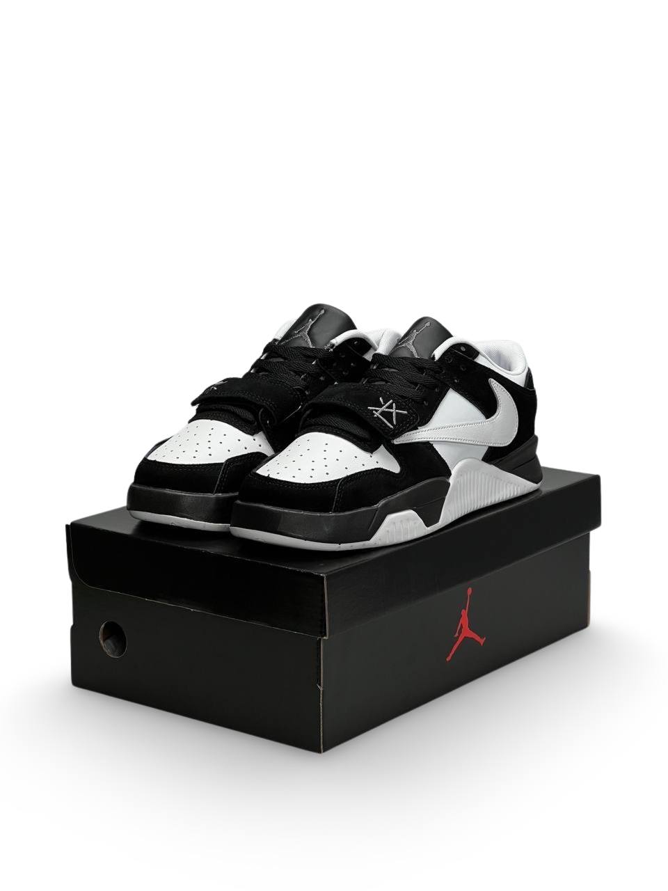 Nike Air Jordan x Travis Scott Cut The Check Black White