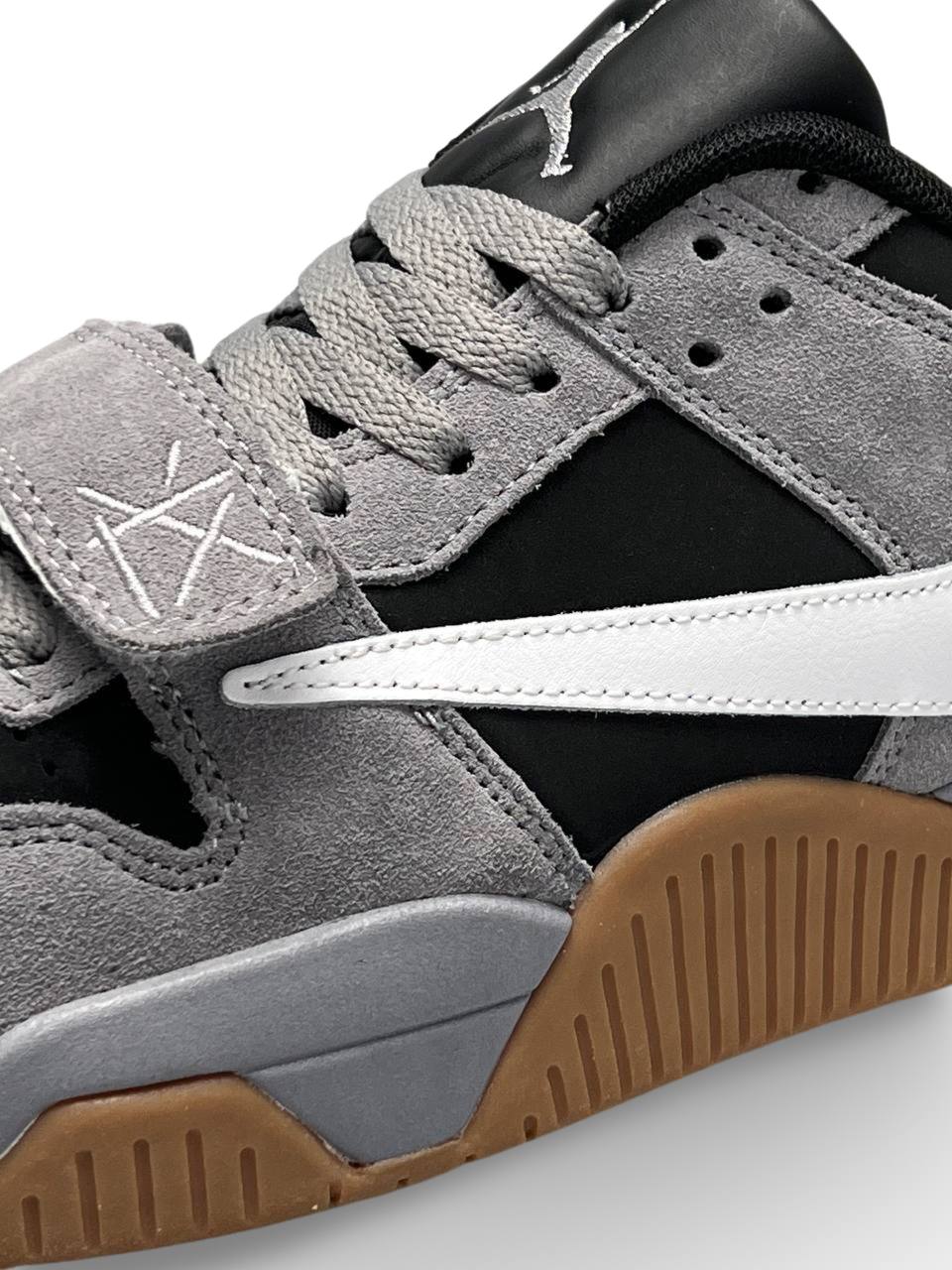 Nike Air Jordan x Travis Scott Cut The Check Gray White Gum