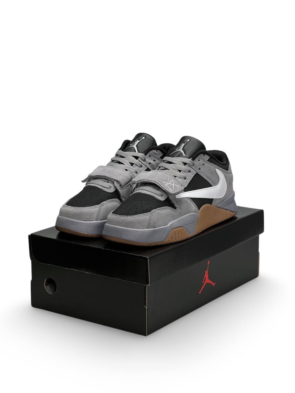 Nike Air Jordan x Travis Scott Cut The Check Gray White Gum