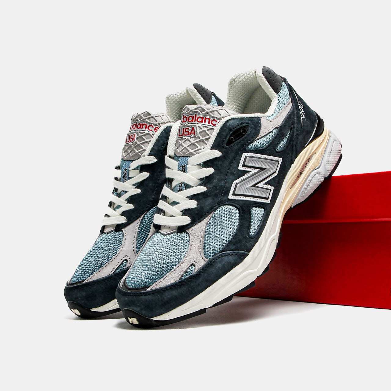 New Balance 990v3 MiUSA Teddy Santis Moonbeam