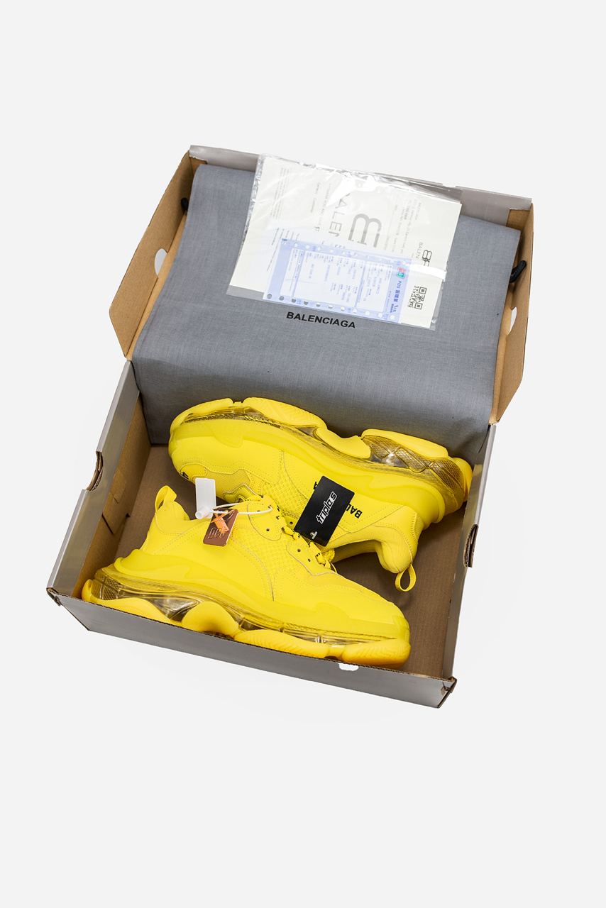 Balenciaga Triple S Yellow